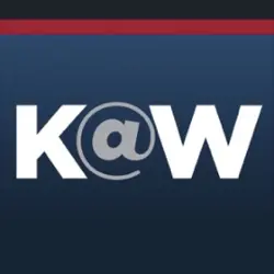 Logo Knowledge@Wharton dari halaman beranda Knowledge@Wharton logo from home page