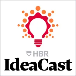 Logo HBR IdeaCast dari halaman beranda HBR IdeaCast logo from home page