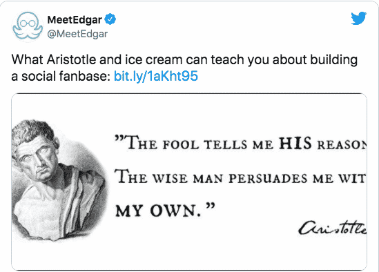 Kutip gambar tweet blog