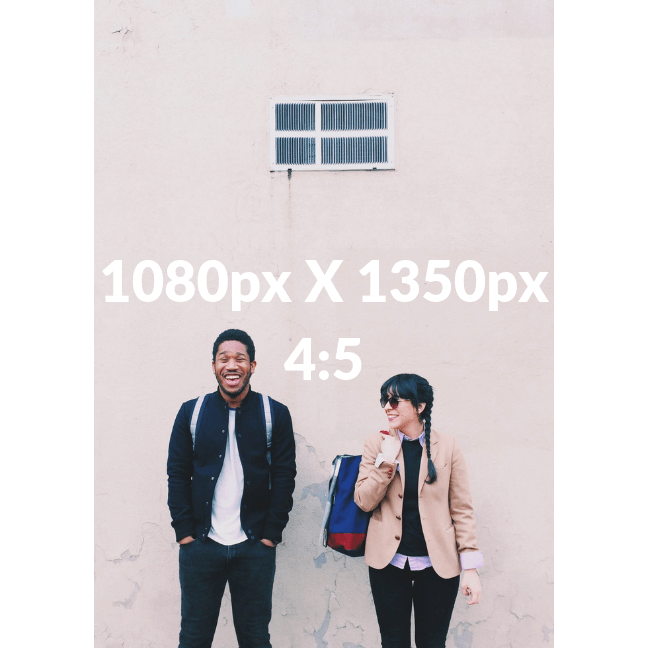 โพสต์แนวตั้งขนาด Instagram