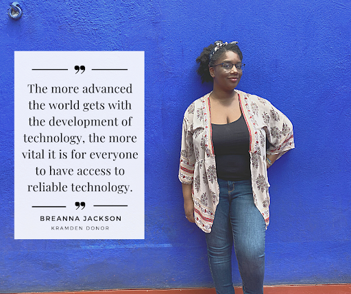 Citazione e foto del donatore del Kramden Institute