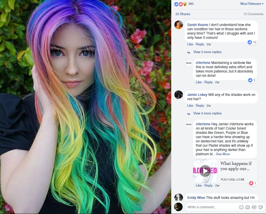 Responder a los comentarios en tu publicación no solo es una forma de señalar el compromiso con Facebook, sino también de mantener felices a tus fans.