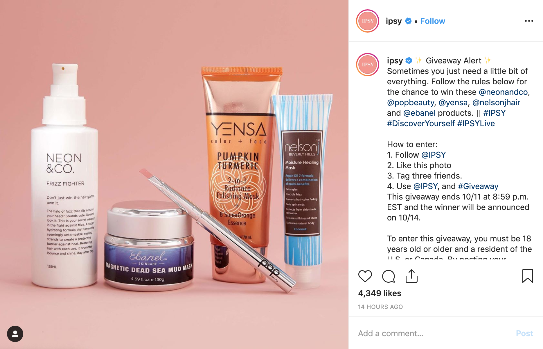 Concurs de social media - crește următorul exemplu