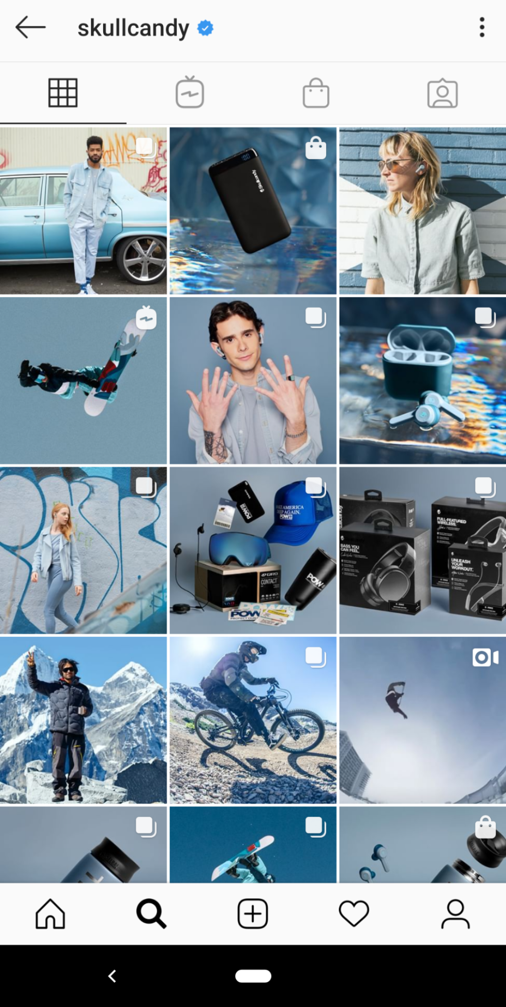 حتى عند البيع على Instagram ، يجب أن يكون المحتوى الخاص بك مبدعًا وجذابًا