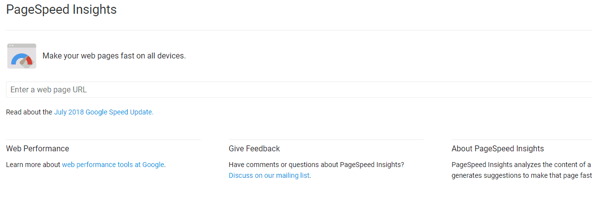 Google PageSpeed ​​Insights - เครื่องมือตรวจสอบ SEO ที่ดีที่สุด