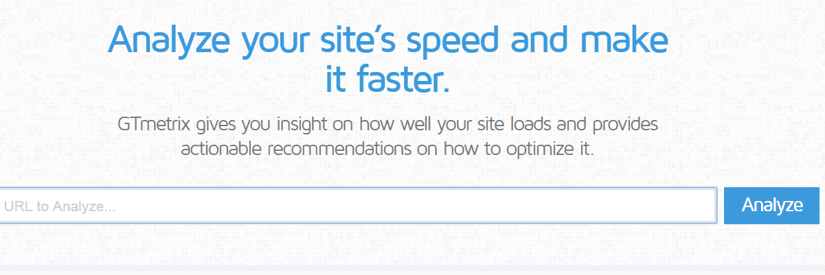 GTmetrix - เครื่องมือตรวจสอบ SEO ที่ดีที่สุด