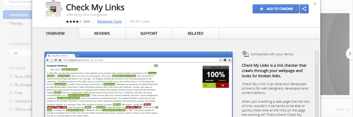 ตรวจสอบลิงก์ของฉัน - เครื่องมือตรวจสอบ SEO ที่ดีที่สุด