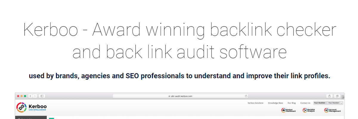 Kerboi - เครื่องมือตรวจสอบ SEO ที่ดีที่สุด