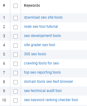 คำแนะนำการค้นหา
