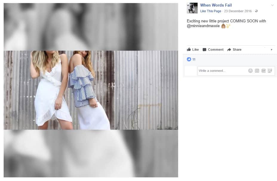 quando as palavras caem marketing de influenciadores do facebook