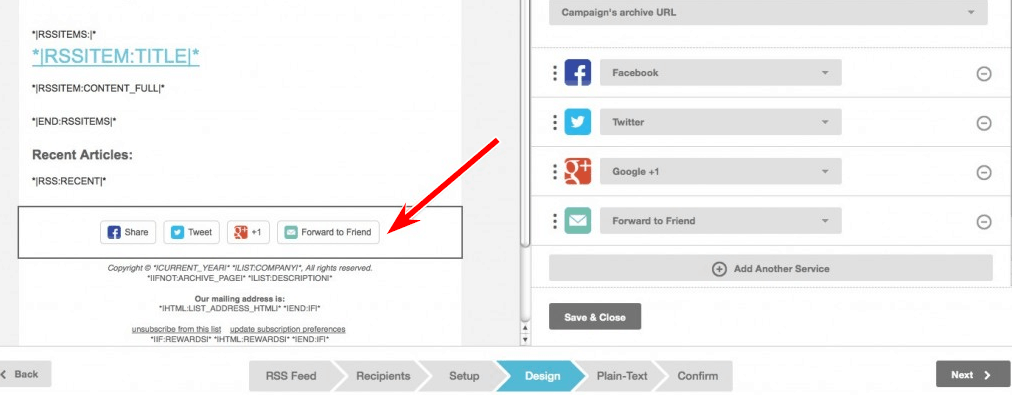 Peça para compartilhar e-mail marketing