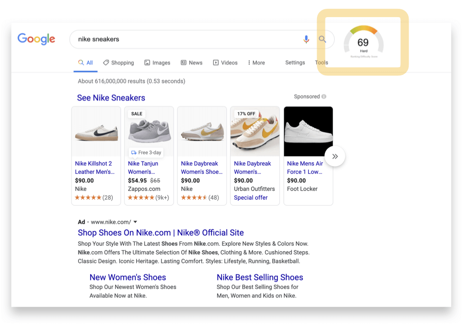 Pesquisa de palavras-chave do Growth Marketing Pro para pequenas empresas