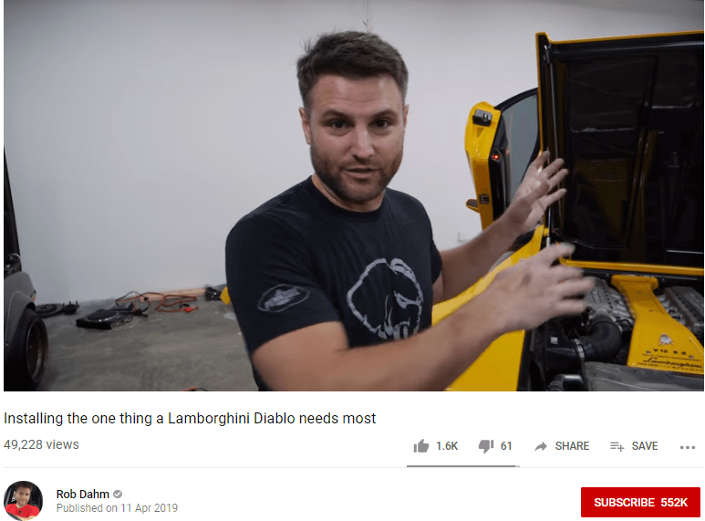 Rob Dahm Influenciador Automotivo