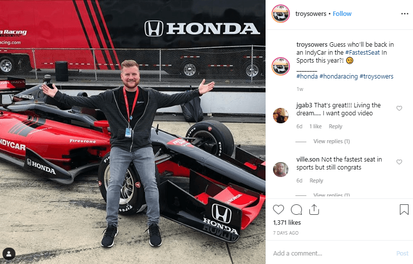 Troy Sowers Instagram Automotive Influencer
