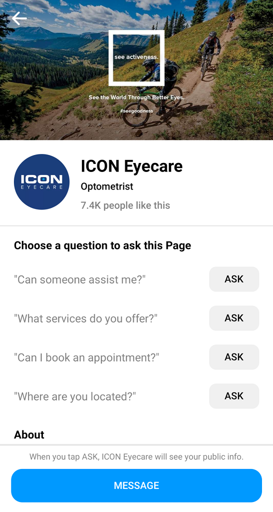 FAQ sur la messagerie de la page d'entreprise facebook