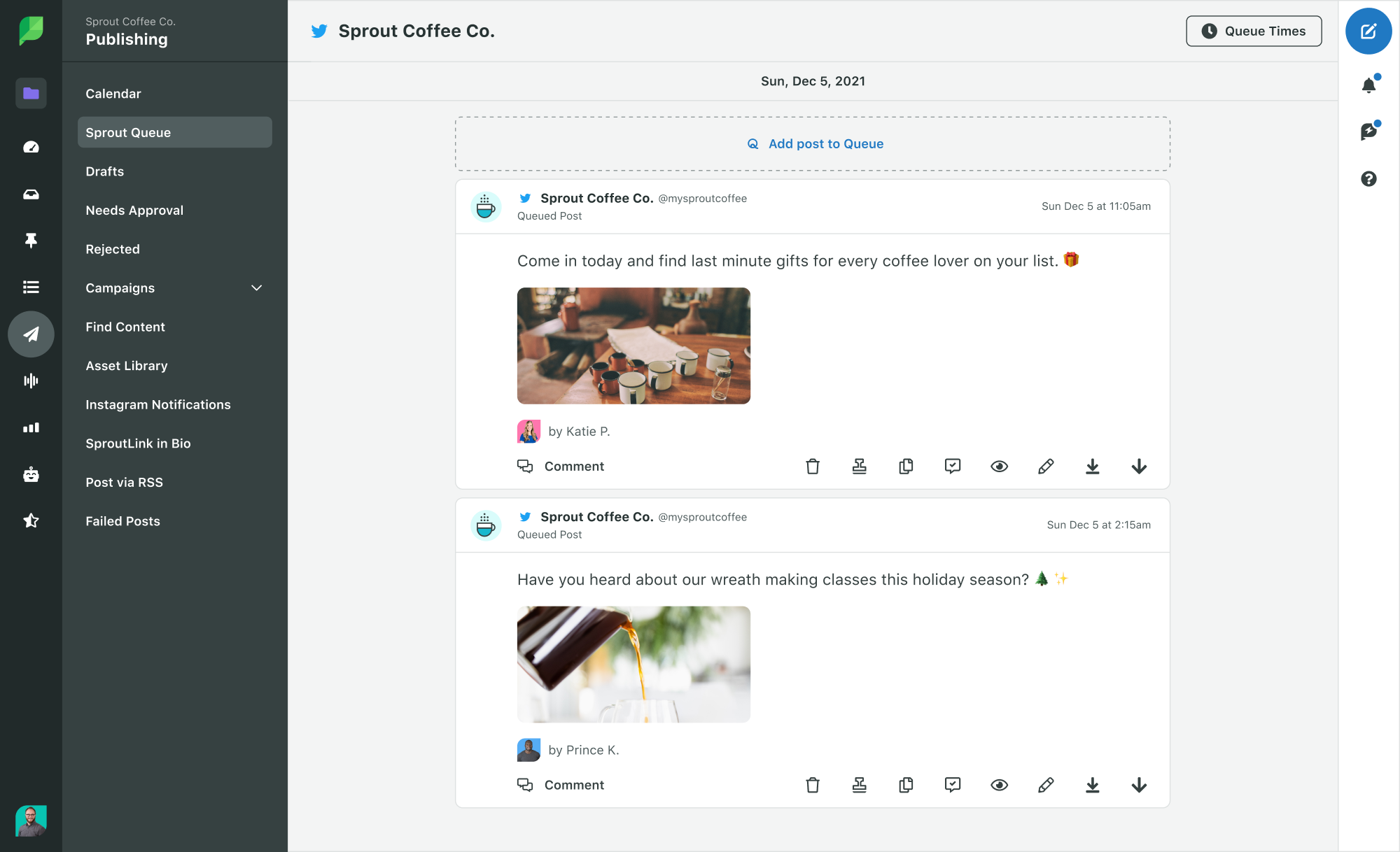 Sprout massimizza il tuo potenziale coinvolgimento su Facebook tramite la pianificazione