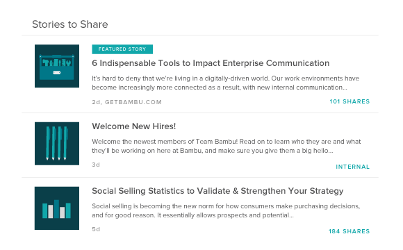 storie di bambu da condividere