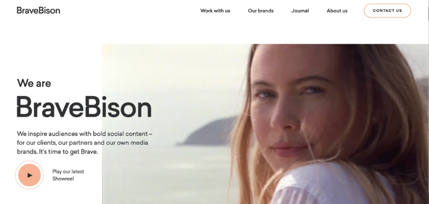 런던 최고의 디지털 크리에이티브 에이전시 Brave Bison