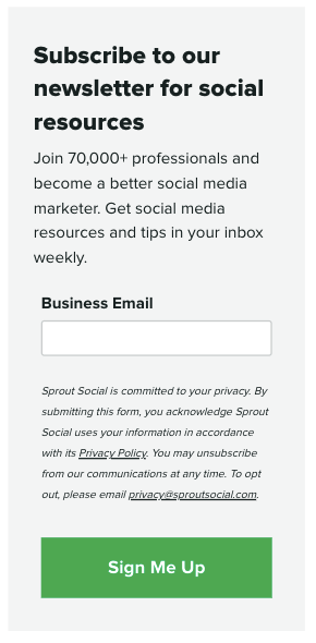 새싹 가입 양식 모습