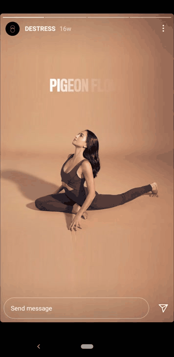 exemplu de cum să povestiți pe instagram