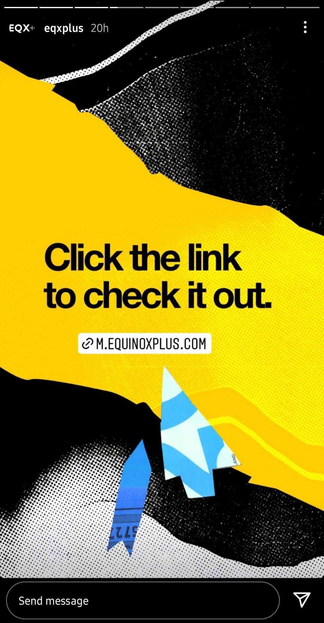 ekinoks artı hikayesindeki bağlantı etiketi