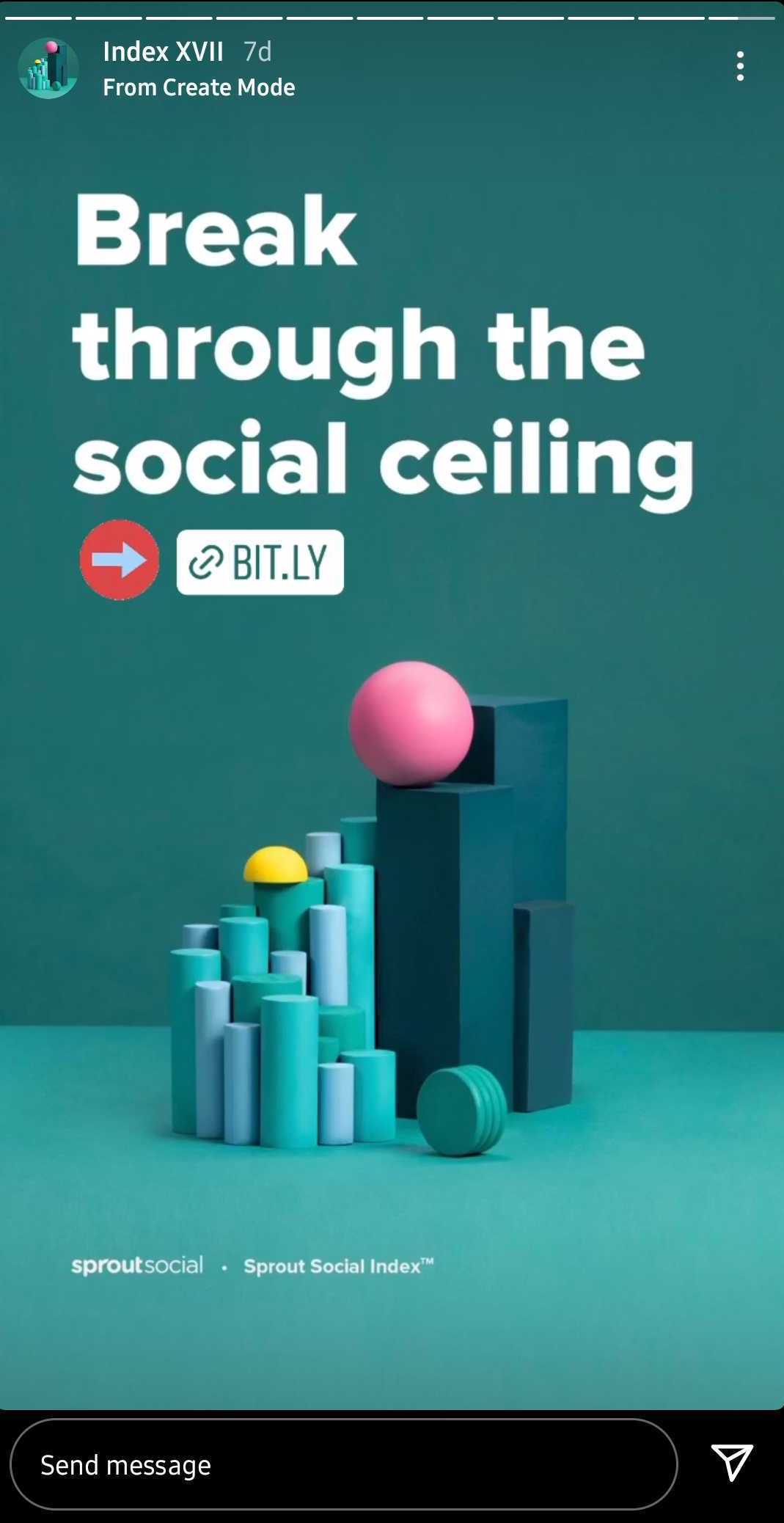 yeni çıkartma bağlantısını gösteren filiz instagram hikayesi