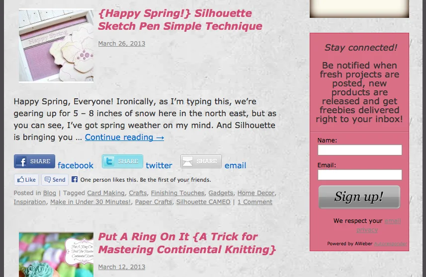 ตัวอย่างรูปแบบแถบด้านข้าง