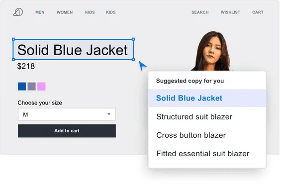 KI-gesteuerte alternative Vorschläge@2x