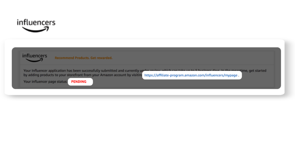 Aplikasi Influencer Amazon