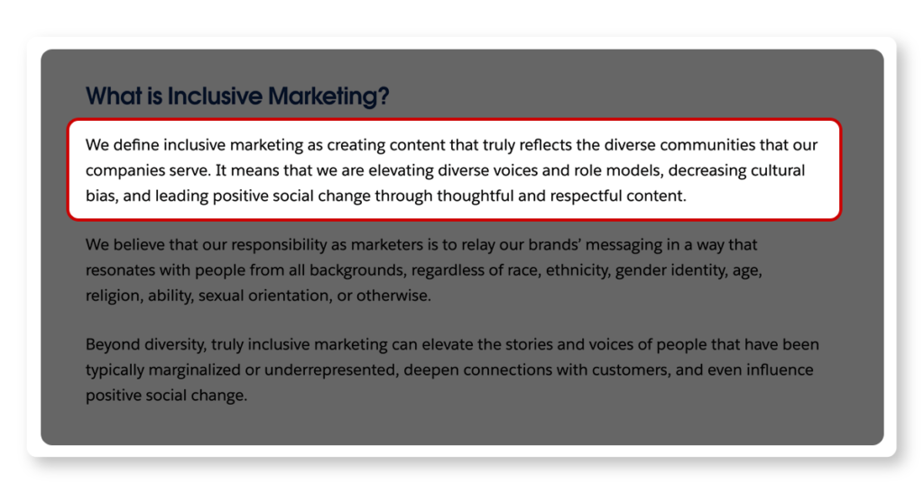 ¿Qué es el marketing inclusivo?