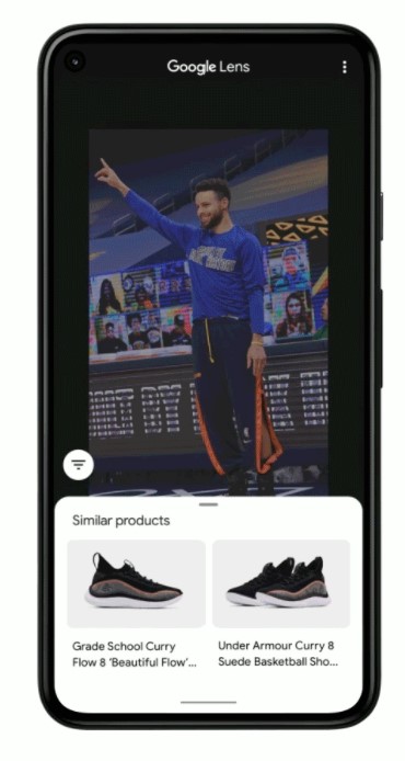 Gráfico de compras de Google
