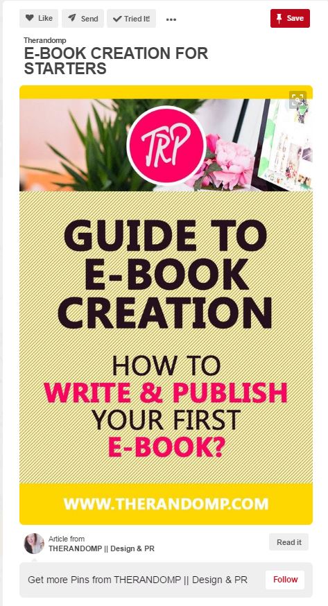 e-book pinterest