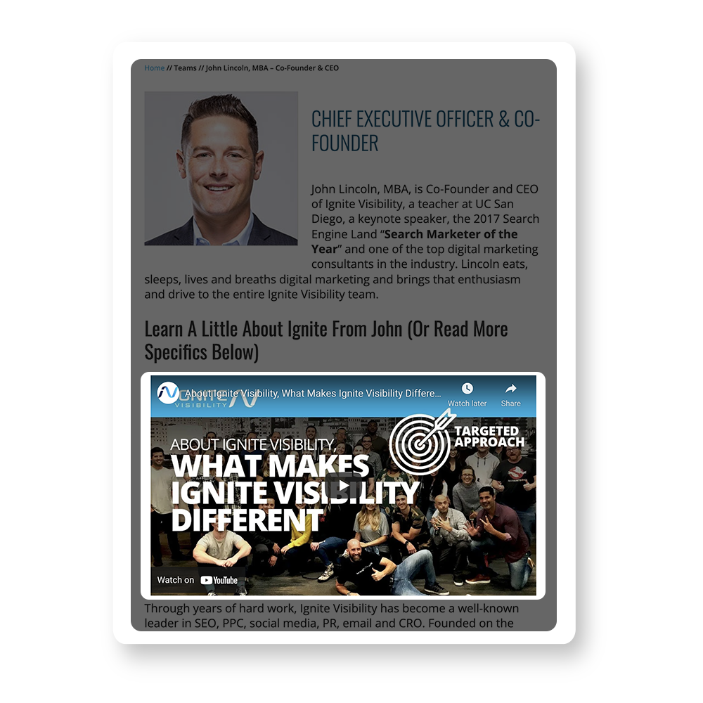 将视频嵌入您的着陆页