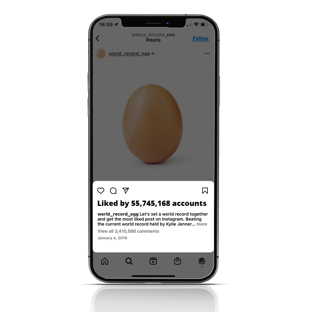 病毒式 Instagram 帖子
