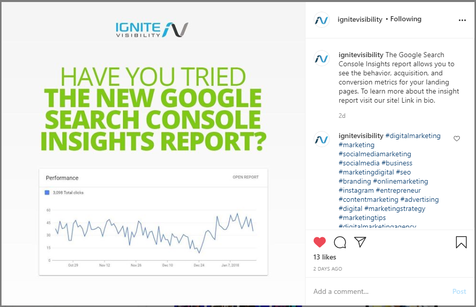 分享社交信息图表