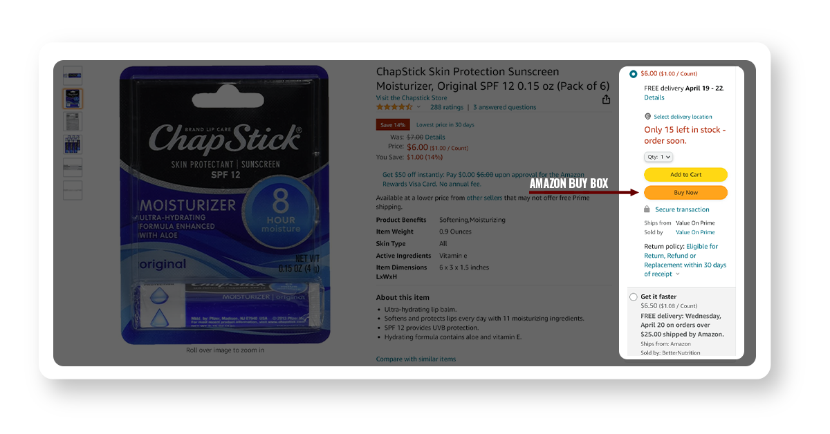 Amazon Buy Box