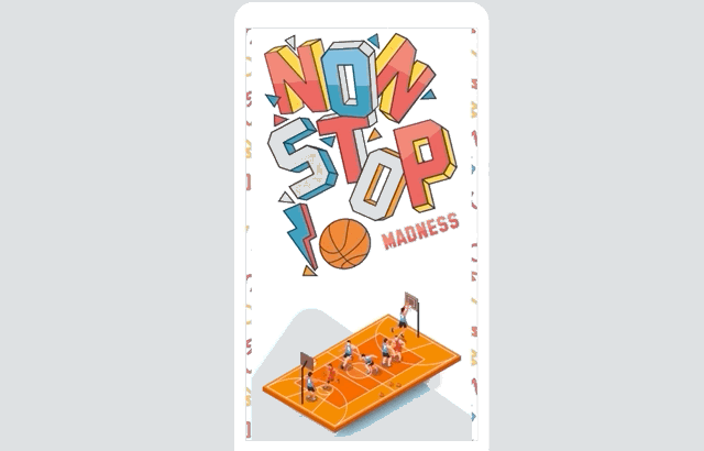 Anteprima mobile dell'e-mail GIF di March Madness