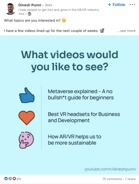 이모티콘 반응 설문 조사에 대한 소셜 미디어 마케팅 동향