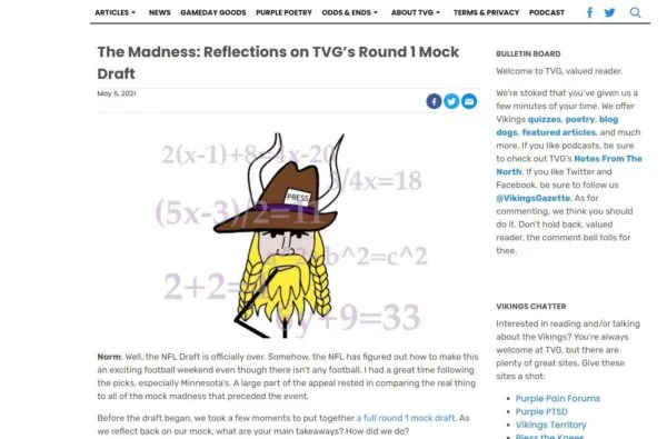 วิธีเริ่มต้นบล็อกกีฬา - สร้างสรรค์โดยร่างการคาดคะเนหรือคำวิจารณ์ เช่น บล็อกนี้ที่มีการไตร่ตรองเกี่ยวกับการคาดคะเน March Madness