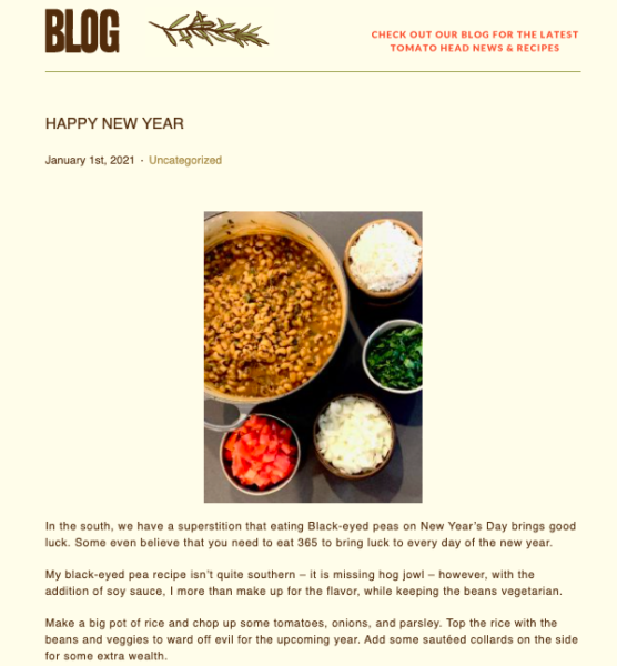 ideias para blogs de restaurante