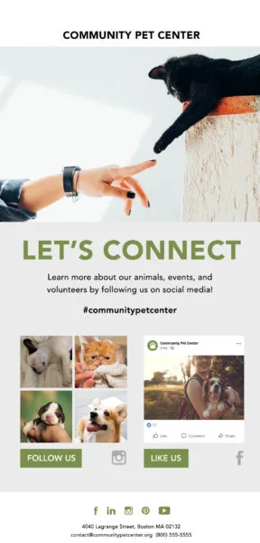 email di benvenuto - no profit