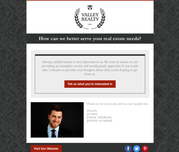 serie di benvenuto nel settore immobiliare: conosci i tuoi abbonati