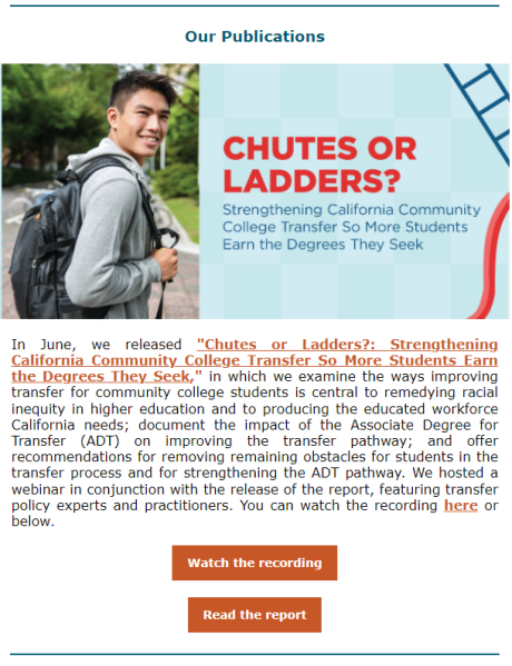 非営利ニュースレターのマイルストーン更新例