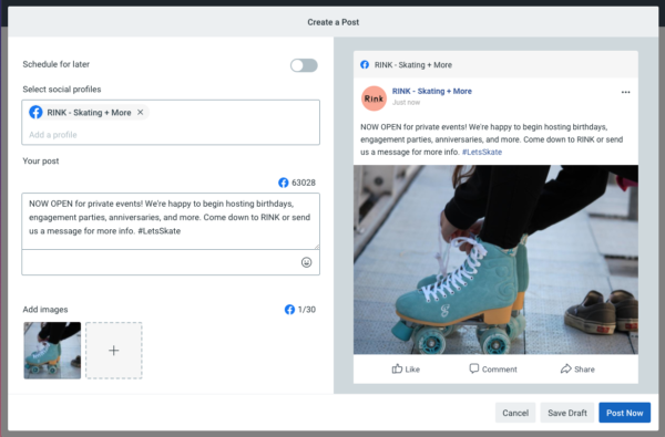 gestire tutti i social media in un unico posto
