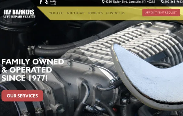 сайт автосервиса