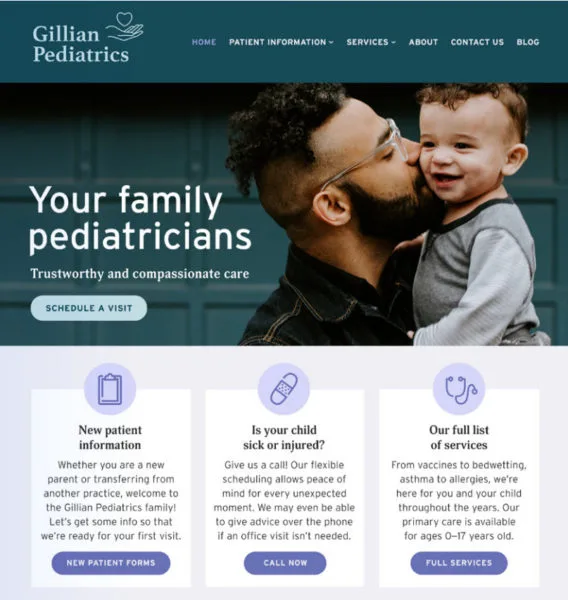 estrategia publicitaria de atención médica: haga que su sitio web brille