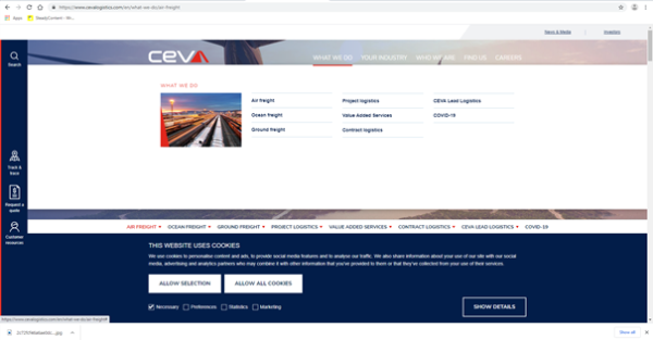 Un site Web logistique a besoin d'une page de services qui permet aux visiteurs d'approfondir ce que vous avez à offrir