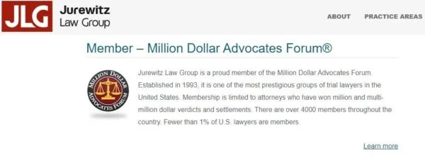 JLG jest na tyle uprzejmy, aby wyjaśnić, co oznaczają ich nagrody na stronie internetowej swojej kancelarii