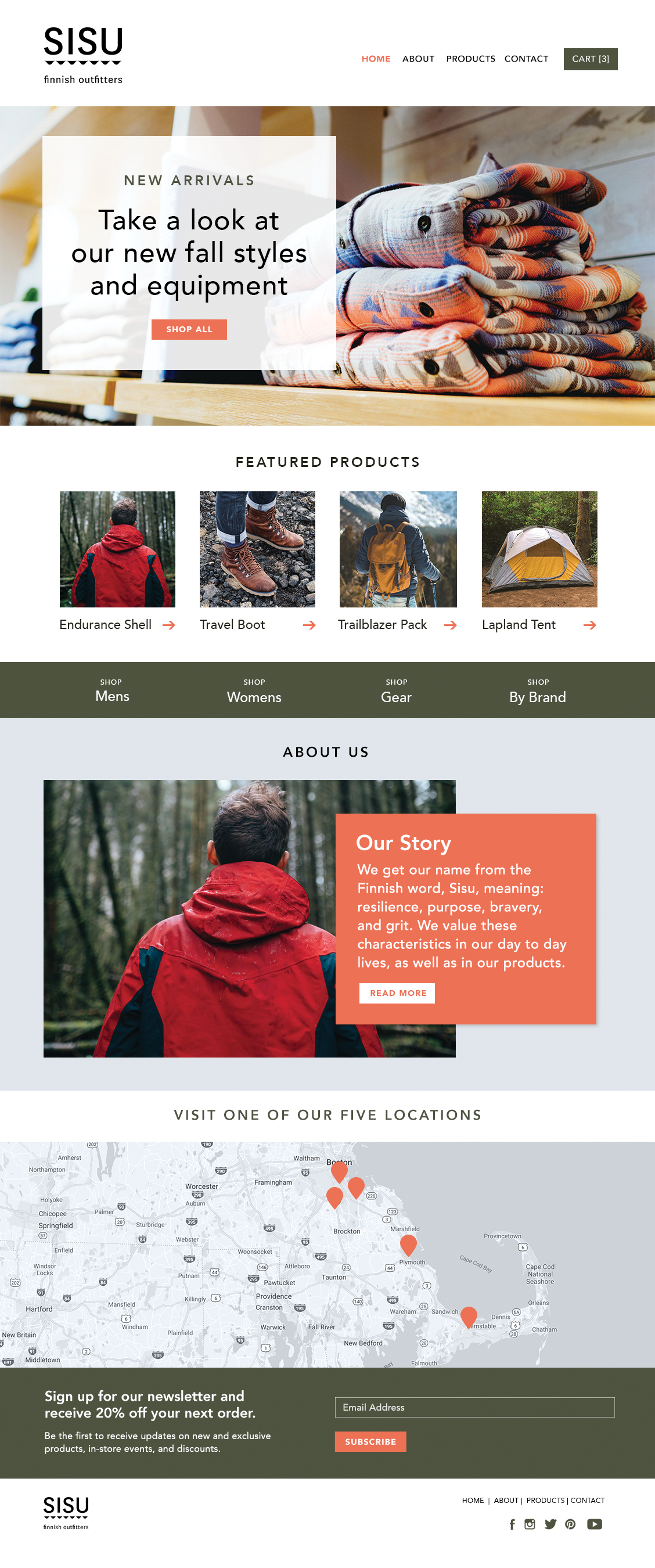 Sfaturi de design web pentru comerț electronic - # 5 - stil de viață grozav și imagini ale produselor