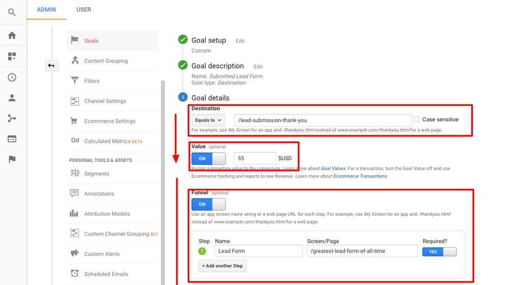 Analisi e monitoraggio degli obiettivi